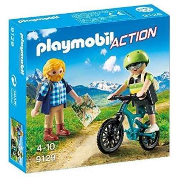 Playmobil - Ciclista y Excursionista