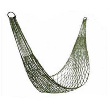 LU2000 de profundidad verde Nylon Hamaca para colgar malla dormir cama Swing al aire libre Camping viaje portátil y ligero sola cama de acampada