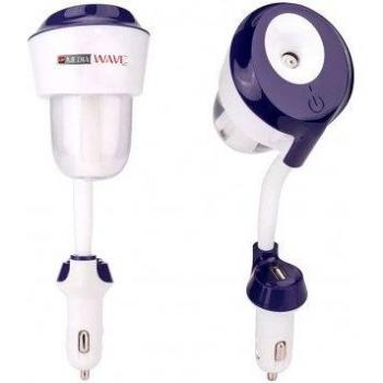 Humidificador y Purificador de Aire para Coche con Aromaterapia y Cargador USB