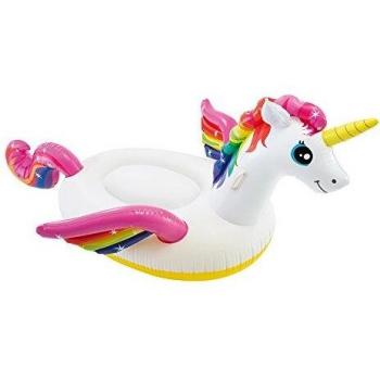 Intex 57561NP - Unicornio hinchable tamaño mediano 198x140x102 cm