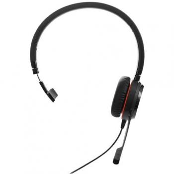 Auriculares Jabra Evolve 20 SE Mono con cable USB-C/A para oficina, cancelación de ruido y micrófono, negros