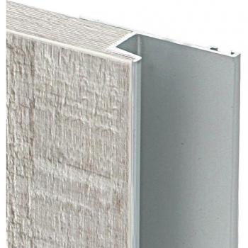 PERFIL TIRADOR ALUMINIO CALAS 50A 2,60 PLATA MATE - TRENTADUE NACIONAL - 6 unidades