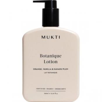 Mukti Organics - Botanique Loción Corporal de Naranja, Vainilla y Ciruela de Kakadu 360 ml unisex