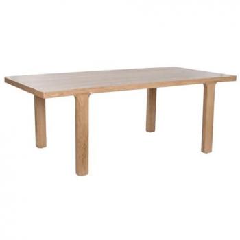 Mesa de Comedor Home ESPRIT Natural Roble 210,5 x 101 x 77 cm