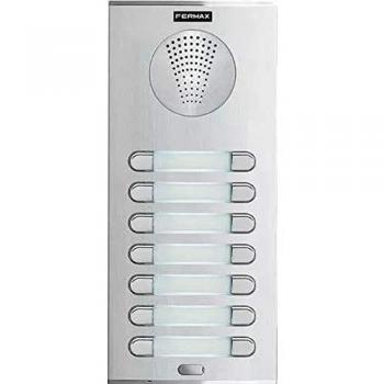Fermax Placa CITY S6 AP207 4+N - Comunicación y Apertura de Puerta, modelo 70221, compatible con sistemas de intercomunicación y control de acceso, diseño moderno y funcional, incluye tecnología para apertura rem