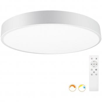 LEDBOX Kramfor BIG Plafón, 50W, Ø60cm, CCT, blanco, Blanco dual