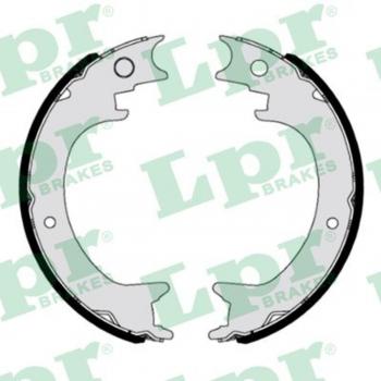 Juego de zapatas de freno LPR 01198, incluye zapatas de freno de mano, compatible con sistemas de freno de estacionamiento