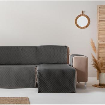 Funda cubre sofá chaise longue derecho ligeramente acolchado algodón transpirable Fabricado en España