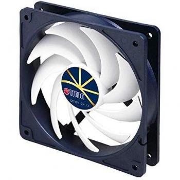 Ventilador Titan TFD-9225 PWM de 92 mm, ultra silencioso, cojinete Z, color negro y blanco