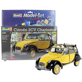 Revell- Citroen 2CV Charleston Maqueta Coche, 10+ Años, Multicolor