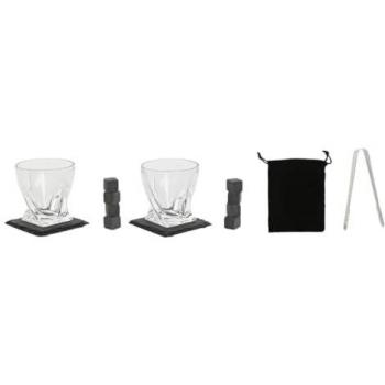 Set de Whisky Home ESPRIT Marrón Pino 7 piezas