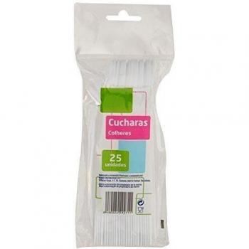 Cuchara plast.25u