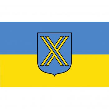 Castrop-Rauxel | Beschreibung der Flagge Die Flagge der Stadt Castrop-Rauxel ist blau-gelb und quergestreift Bandera | bandera paisaje | 0.06qm | 20x30cm para Diplomat-Flags Banderas de Coche