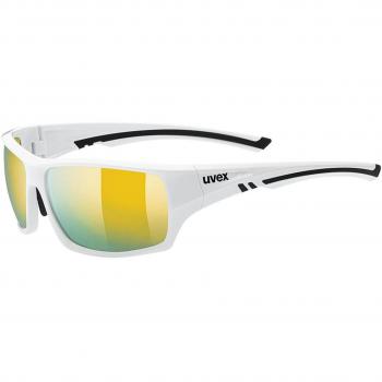 UVEX SPORTSTYLE 222 Polarized Men's Sunglasses White 63mm