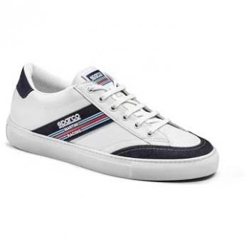 Calzado Deportivo Sparco S-Time Martini-R Talla 43 - Zapatillas Unisex Multicolor Blancas y Azules