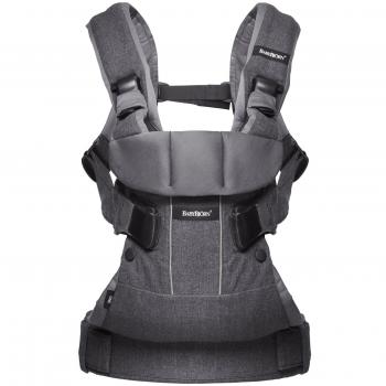 BabyBjörn Mochila Porta Bebé One, Vaquero gris