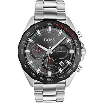 Hugo Boss Mens Chronograph Quartz Watch with Stainless Steel Strap 1513680