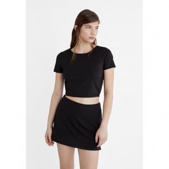 Stradivarius Black Short Skort Size M