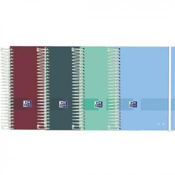 Agenda Escolar Oxford&You 2023/2024 Semana Vista Tamaño Extra Colores Surtidos