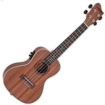 Ukulele Electroacústico Concierto Koa Gear4music - Casi Nuevo