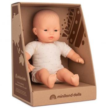 Muñeca Suave Asiática de 32 cm - Miniland
