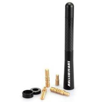ofustar Ralliart de fibra de carbono antena de radio de coche para Mitsubishi todos modelo Lancer Lancer Evolution Lancer Sportback Mirage Galant Outlander Sport
