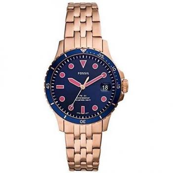 FOSSIL Reloj Analógico para Mujer de Cuarzo con Correa en Acero Inoxidable ES4767