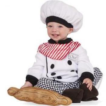 Disfraz Pequeño Chef para Bebé 1-2 Años