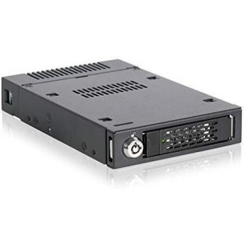 Caja externa intercambiable para SSD M.2 NVMe PCIe 3.0/4.0, ToughArmor MB601M2K-1B, 3.5, con disipador de calor y metal negro