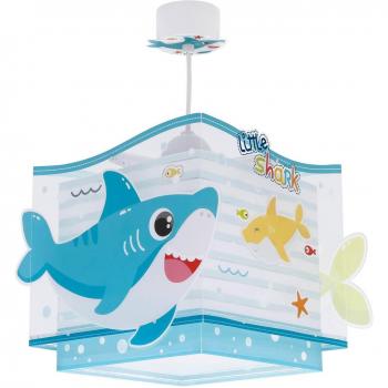 Lámpara de techo infantil Little Shark con divertido diseño de tiburón para decorar la habitación de los más pequeños