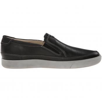 Ecco GARY - Pantuflas con forro de cuero, hombre, color gris, talla 45