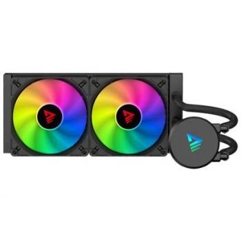 Disipador Líquido Savio Velox 240mm con 2 Ventiladores ARGB Multisocket 2750RPM