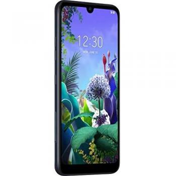 Smartphone LG Q60, Dual SIM, 64GB ROM, 3GB RAM, Color Negro Aurora, Pantalla LCD de 6.26, Cámara de 16+13 MP - Versión EU