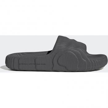 Adidas Adilette 22 Slides - Green/Green/Black, Men's Shoes - Grey, Size: 10.5