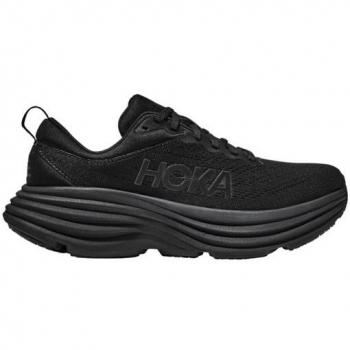 Hoka Bondi 8 Women's Running Shoes - Black - Size 7.5