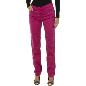 Pantalones largos de tejido elástico para mujer 6Y5J18-5N22Z by Armani