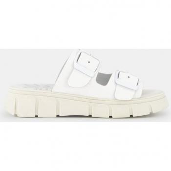 Sandalias de niña Mustang 48770 Blanco con diseño de tiras en forma de T