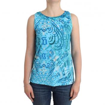 John Galliano Multicolor Printed Tank Top - XS