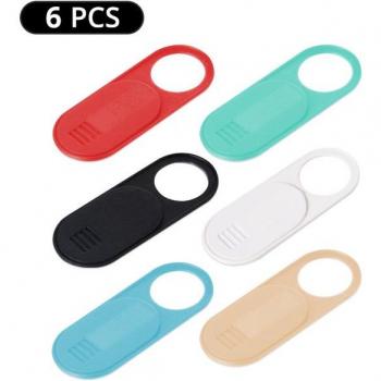 Cubierta de cámara web deslizante SeynLi para móvil y tablet, protección anticuriosos para lentes de Xiaomi y Samsung