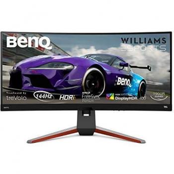 BenQ MOBIUZ EX3415R Monitor Curvo Gaming | 34 pulgadas IPS Ultrawide 2K 144Hz 1ms HDR
