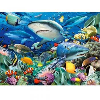 Ravensburger 100 Piece Puzzle - Shark Reef
