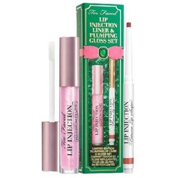 Too Faced Limited Edition Lip Injection Liner and Plumping Gloss Makeup Set