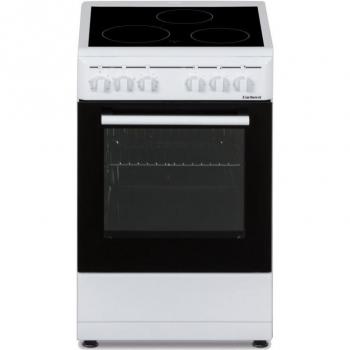 Cocina Vitrocerámica Corberó CCSF503VW 3 Zonas + Horno Blanco