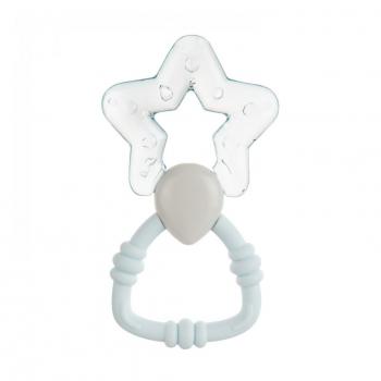 Sonajero con mordedor refrigerante estrella Canpol Baby, tipo: sonajero y mordedor, características: diseño en forma de estrella, función refrigerante para aliviar las encías del bebé, adecuado a partir de 3