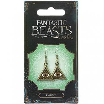 Fantastic Beasts and Where to Find Them Carat - FantBeasts Pendientes Ojo del triángulo