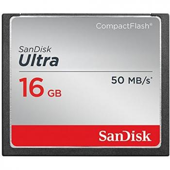 SanDisk Ultra CompactFlash - Tarjeta de memoria de 16 GB