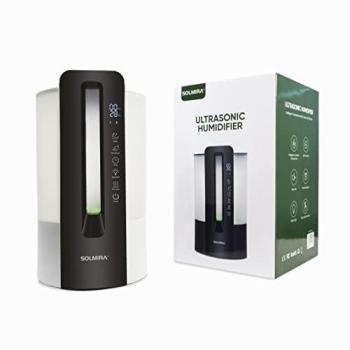 Humidificador Ultrasónico 4L con Apagado Automático, Luz Nocturna y 4 Niveles de Difusión