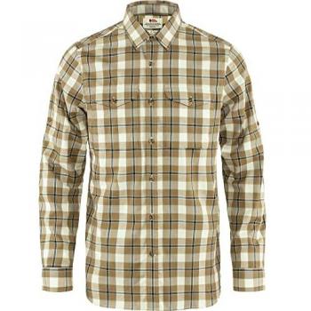 Camisa de Manga Larga Fjällräven Singi Flannel Verde XL
