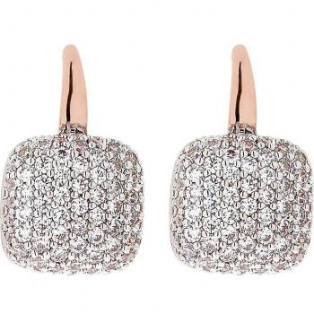 Pendientes de Bronce Baño de Oro 18ct Bronzallure para Dama