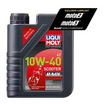 BOTE 1L ACEITE 100% SINTÉTICO LIQUI MOLY 10W-40 SCOOTER RACE